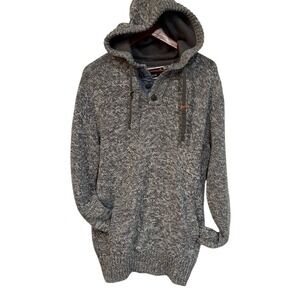 Amnesia Knit‎ Button Hoodie Men's, Winter, Size M